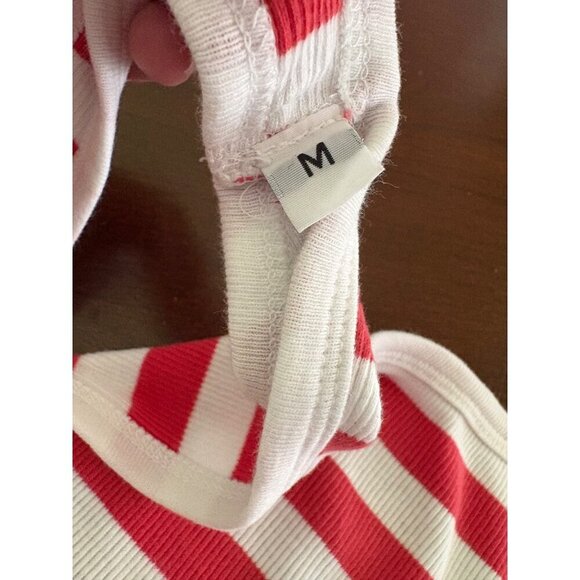 J. Crew Striped Favorite Tank Nautical Sailboat Coastal Summer Size Medium - Picture 8 of 8